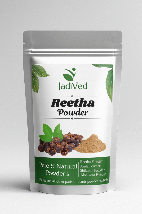 Home reetha (soapnut) powder 100 gm | jadived pure and natural reetha powder